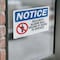 Signmission Security Alarm Will Sound If Door Is Opened OSHA Notice Sign, Vinyl Decal, 14in W x 10in L, 2PK OS-2PACK-NS-D-1014-L-16551 - alternate 2